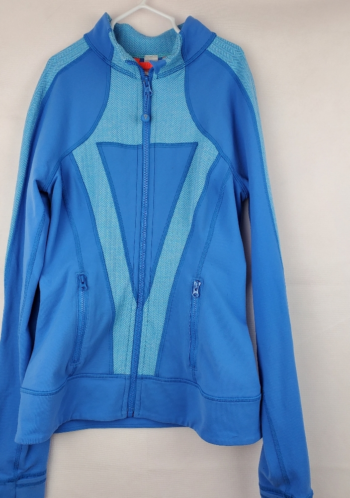 Ivivva Luluemon Girl's Blue Athletic Jacket 12
